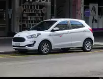 asm Seeland - Dienstwagen Ford Ka Nr.22 in Biel am 12.03.2023