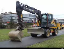 Volvo EWR 150 E  Bagger in Grenchen am 11.03.2023