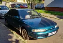 Mazda 626  GE , gesehen in September, 2021.