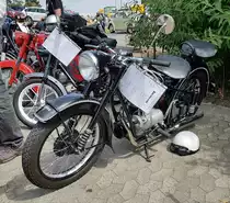 =BMW R 25/2, Bj. 1952, gesehen bei der Oldtimerausstellung in Uttrichshausen, 07-2022