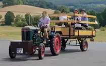 =Normag auf dem Weg zur Oldtimerausstellung in Uttrichshausen, 07-2022