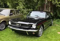 Ford Mustang 66, Frühlingserwachen der Oldtimer-Interessengemeinschaft Grenzland, im Sportpark Loherhof 1.5.2022