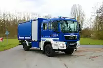 THW Ortsverband Rüsselsheim MAN TGM MZ/GW am 19.03.23 bei einen Fototermin