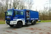 THW Ortsverband Rüsselsheim MAN TGM MZ/GW am 19.03.23 bei einen Fototermin