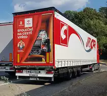 =DAF Sattelzug von JIPO-CAR rastet im Juli 2022 an der A 3