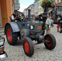 =Lanz Bulldog, ausgestellt bei den Meiningen Classic 2022 im Juli