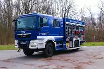 THW Ortsverband Rüsselsheim MAN TGM GWK am 19.03.23 bei einen Fototermin