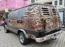 =Chevy Van 2.0, ausgestellt bei den Meiningen Classic 2022 im Juli