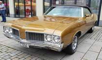 =Oldsmobile Cutlass Supreme, Bj. 1970, 310 PS, ausgestellt bei den Meiningen Classic 2022 im Juli