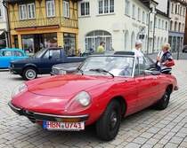 =Alfa Romeo 2000, gesehen bei den Meiningen Classic 2022 im Juli