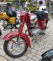 =Jawa, ausgestellt bei den Meiningen Classic 2022 im Juli