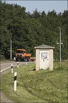 MAN FE360A mit Transportanhnger fr die Reform-Metrac. (02.06.2009)
