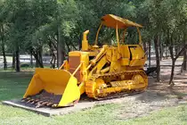 Leider konnte ich weder Hersteller noch Type dieses Schaufelbaggers in Erfahrung bringen. Freigelände des Mae Moh Mine Museum am 24.März 2023.