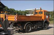 Der alte SK 1831 zeigt schon deutliche Spuren des Alters und des Einsatzes.
