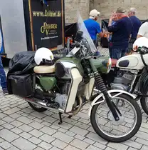 =MZ, ausgestellt bei den Meiningen Classic 2022 im Juli