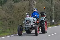 Eicher Tiger, nahm an der Rundfahrt nahe Brachtenbach am Ostermontag teil. 10.04.2023