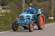 Eicher Traktar war bei der Rundfahrt nahe Brachtenbach am Ostermontag dabei. 10.04.2023