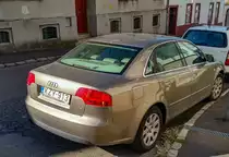 Rückanischt: Audi A4 dritte Generation. Foto: 09.2021