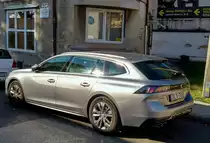 Rückanischt: Peugeot 508 SW Mk2. Foto: 09.2021