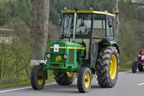 John Deere 2030, nahm an der Rundfahrt nahe Brachtenbach am Ostermontag teil. 10.04.2023

