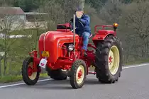 Porsche Diesel, war als Teilnehmer bei der Rundfahrt nahe Brachtenbach am Ostermontag dabei. 10.04.2023