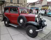 =Opel P4, präsentiert bei den Meiningen Classic 2022 im Juli