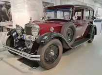 =Steyr Typ 30 Limousine, Bj. 1931, 2078 ccm, 46 PS, gesehen im Museum  fahr(T)raum - Ferdinand Porsche  in Mattsee/Österreich, Juni 2022
