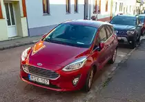 Diesen Ford Fiesta Mk7 (Candy Red) habe ich in Oktober, 2021 fotografiert.