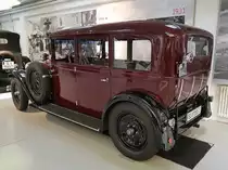 =Steyr Typ 30 Limousine, Bj. 1931, 2078 ccm, 46 PS, gesehen im Museum  fahr(T)raum - Ferdinand Porsche  in Mattsee/Österreich, Juni 2022