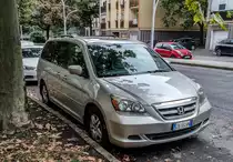 Dieser Honda Odyssey (Mk3 RL3/4) wurde ursprünglich auf den US Markt gebaut. Foto: 10.2021.