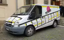 =Ford Transit steht im Dezember 2022 in Fulda