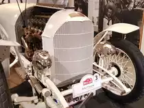 =Frontansicht des Austro Daimler  Prinz Heinrich , fotografiert im Museum  fahr(T)raum - Ferdinand Porsche  in Mattsee/Österreich, Juni 2022