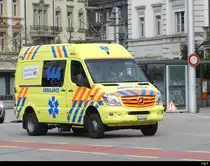 Mercedes Rettungswagen SO  134931 unterwegs in der Stadt Solothurn am 19.04.2023