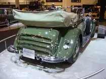 Heckansicht eines Mercedes Benz W29 500 Kompressor in der Karosserieversion  Cabriolet B  aus dem Jahr 1935. Techno Classica Essen am 13.04.2023. 