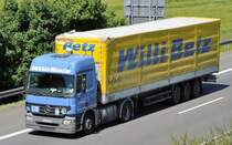 Mercedes Actros 1844, Spedition Betz, 29.05.2009 A 61 Richtung Koblenz.