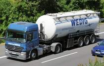 Mercedes Actros Tanksattel, Spedition Wedig, 29.05.2009, A 61 bei Rheinbach.