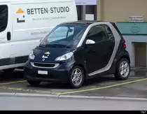 Schwarzer Smart in Brugg am 17.04.2023