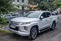 mITSUBISHI L200 (fünfte Generation, facelift, seit 2019Ö. Foto: Oktober, 2021.