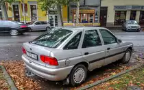 Rückansicht: Ford Escort mk6. Foto: 10.2021