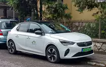 Opel Corsa-e, gesehen in 10.2023.