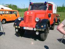 Ph�nomen Granit K27 MTW der Feuerwehr beim Oldtimertreffen in Werdau