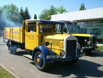 Dieser alte Vomag fhrt wieder heimwrts vom Oldtimertreffen in Werdau