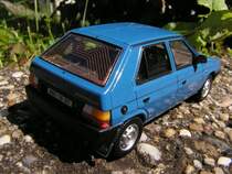 Skoda Favorit 1/43, Rckansicht.