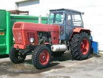 Der nchste Winter kommt bestimmt und damit sein Einsatz. ZT 300 mit Heckschild. 