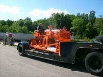 FIAT AD6 stand auf dem Gel�nde einer Firma im Burkhardtsdorfer Ortsteil Meinersdorf.