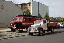 Framo V901/2 Pritschenwagen auf der Fahrzeugparade am 06.06.09 in Guben