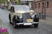 Bentley MK6, Bj. 1951, 135 PS vor dem Start zur 3. ADAC Oldtimersternfahrt zum Hessentag in Langenselbold im Startort H�nfeld, 06.06.2009