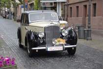 Bentley MK6, Bj. 1951, 135 PS vor dem Start zur 3. ADAC Oldtimersternfahrt zum Hessentag in Langenselbold im Startort Hnfeld, 06.06.2009