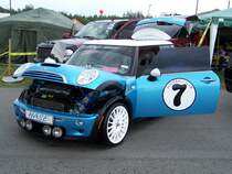 Mini Cooper S.
Aufgenommen am 4.8.2006.