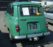 Heckansicht eines Renault R4 TL aus dem Jahr 1980. French Car Devotion an Mo´s Bikertreff in Krefeld am 04.06.2023.